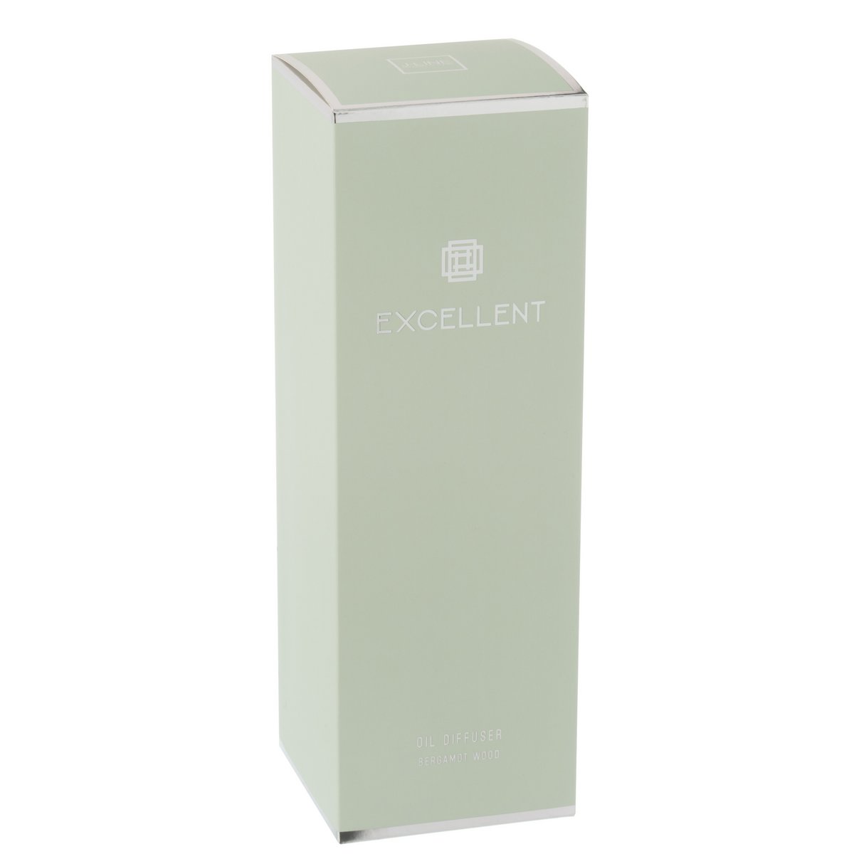 Huile parfumée J-Line en verre vert menthe avec sticks