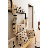 Sac Dubout 3 chats Ecru 40 x 35