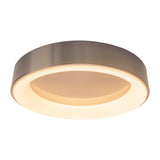 Plafond LED "Mulo" Ø 46,5 cm, de nombreuses fonctions, en métal et en plastique, avec des LED intégrées, un éclairage pour le salon, le bureau ou la table de chevet