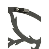 Détail de l'horloge murale J-Line Klok Vogel, diamètre de 49 cm.