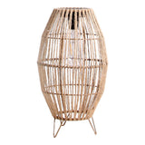 Lampe solaire LED "Korbinien" pour le jardin et la terrasse, le fromage extérieur en métal, en plastique et en jute de nature, solidement construite - LEDS, lampe solaire pour le jardin 34 x 19,58 cm