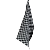 Torchon recyclé Billie Noir/gris 50 x 70