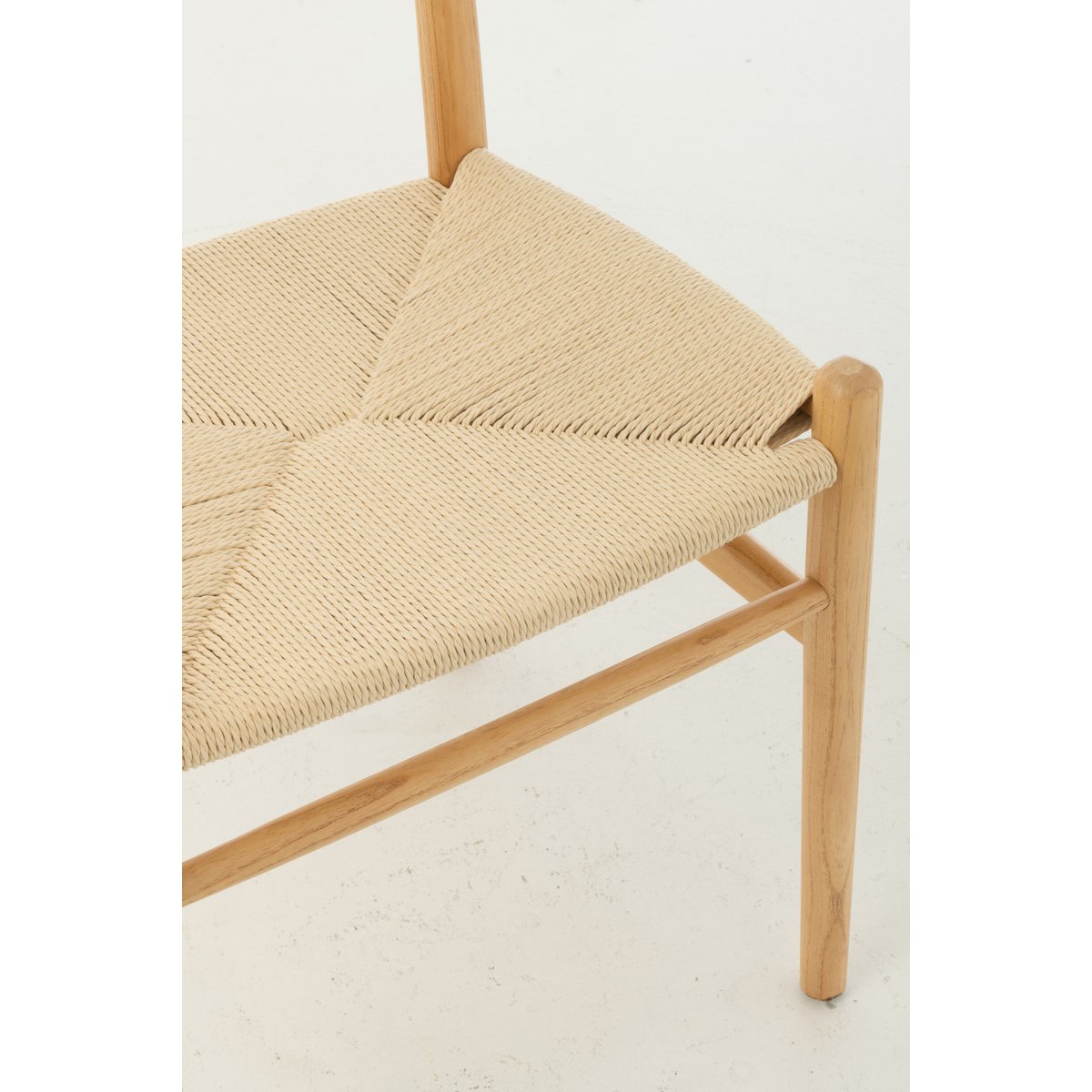 Chaise J-Line Toon avec corde tressée - détail de la texture