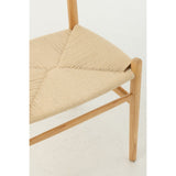 Chaise J-Line Toon avec corde tressée - détail de la texture