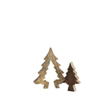 Arbre Puzzle en Bois Marron/Naturel Petit - vue de face