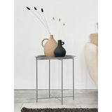 Tableuse Ø 47 H 51 2. Choisissez la table de balcon de table de jardin Terasses Table Round Alberta Metal Small Ver