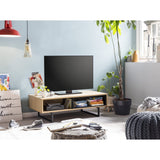 Buffet Moebilia avec téléviseur placé dessus
