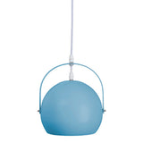 Lampe pendentielle "Colorado" bleu Ø Env.