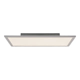 Panneau d'assemblage LED "Nicola", lampe de montage en métal et en plastique avec des LED fermement construites en blanc neutre, panneau pour l'intérieur de 29,5 x59,5 cm