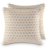 Coussin décoratif 40x40cm lot de 2 coussins décoratifs coussins de canapé coton et jute naturel