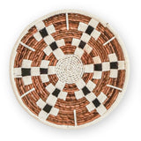 Décoration murale Panier mural rond Boho ou bol plat TAMAN en fibre de banane (2 tailles)