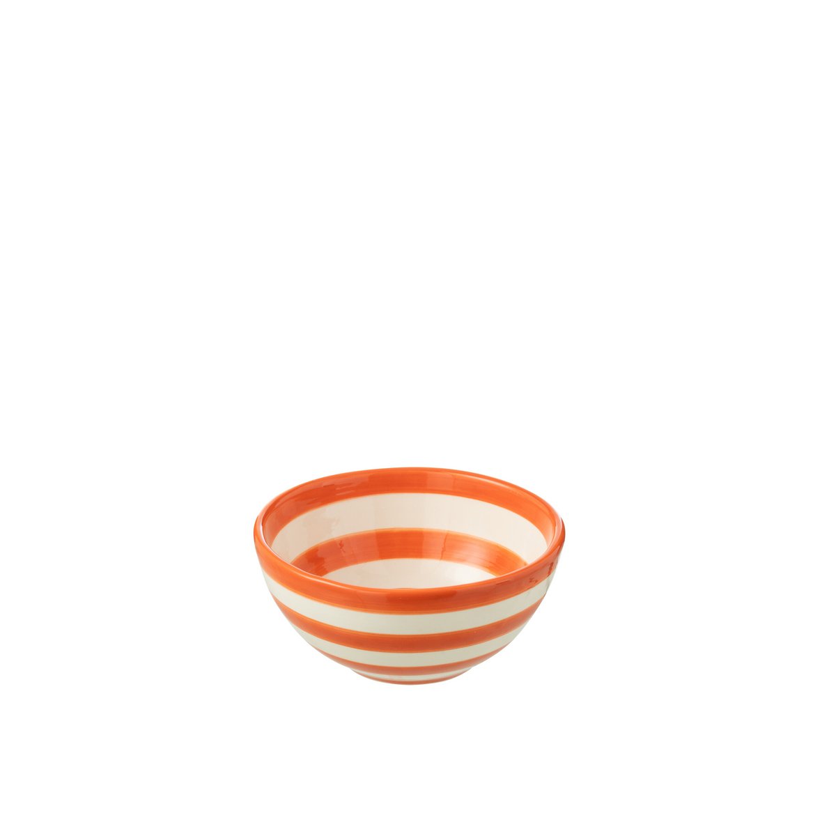 Bol J-Line Grenade en céramique, couleur multicolore avec motifs vibrants
