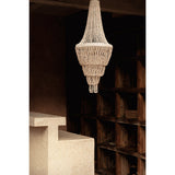 Lustre Coquillage The Ocean Tower - Naturel - L