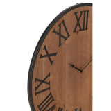 Détail de l'horloge J-Line Klok Nue, finition en fer