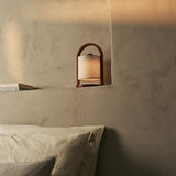 Lampe rechargeable en bois marron River Chestnut
