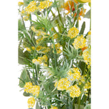 Détail des pétales du bouquet de fleurs J-Line jaune