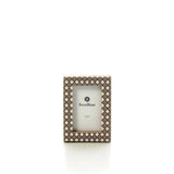 Le cadre taille diamant - Blanc Marron - 5x7
