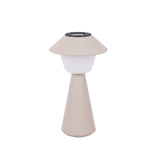 Lampe de table solaire en forme de marionnette