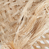 Le Pendentif Méduse Abaca - Naturel - M