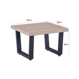 Table basse moderne intégrée dans un salon contemporain