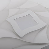 LED Plafond LAMBRE EFFET "LIORA" Ø 48 cm, avec de nombreuses fonctions, y compris la télécommande