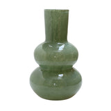 Vase Lindi Elite en verre vert