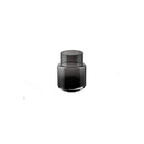 Vase TYLER07GR gris foncé, design rétro moderne en verre