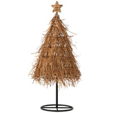 Arbre de Noël Étoile en Rotin - Grand modèle, vue d'ensemble