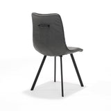 Cora Stoel - Bull Microleder Graphite% 2366