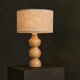 Lampe en bois Oliver marron clair