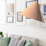 Suspension Silence M D40cm cuir revalorisé