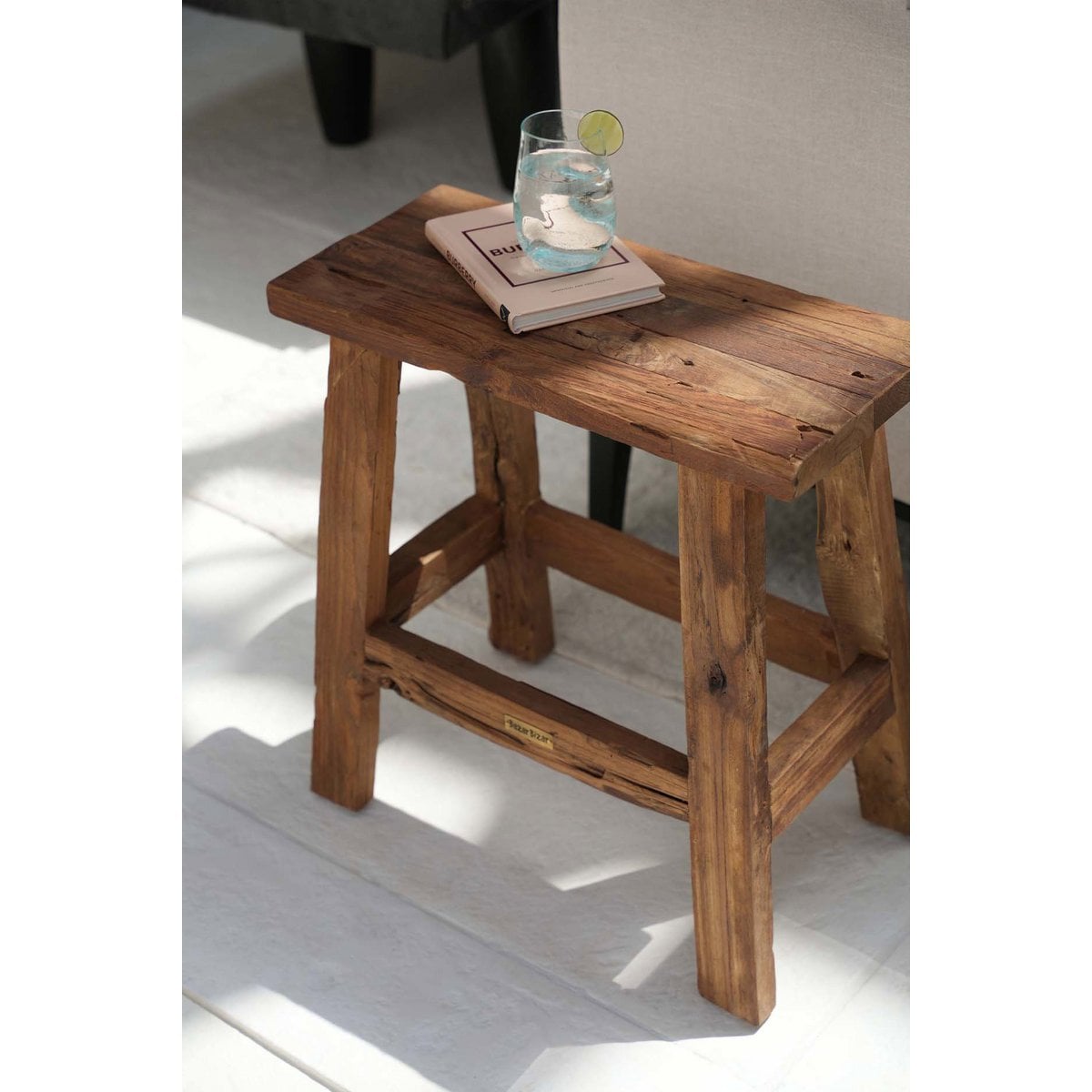 Tabouret Rustique The Fab - Détail des imperfections naturelles