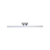 Miroir LED Light "Vareta" Métal et plastique en chrome avec des LED fermement installées