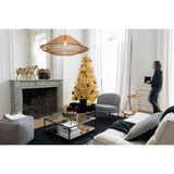 Chaise J-Line Pied-De-Poule en ambiance cosy