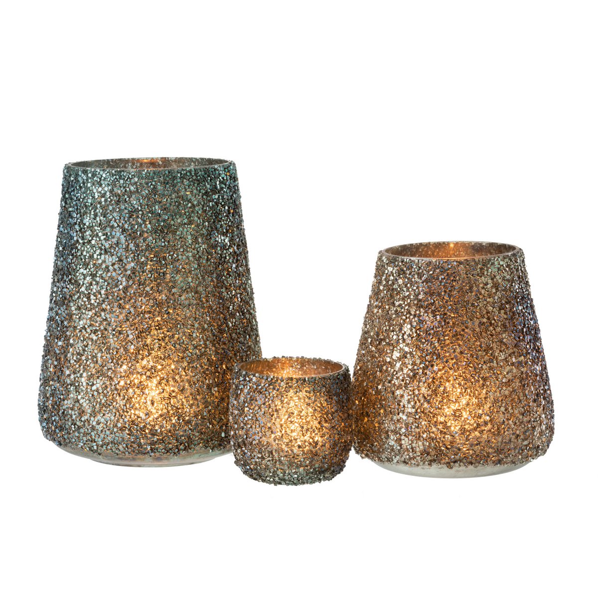 Ambiance cosy avec la lanterne J-Line Glitter