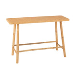 Console J-Line avec objets de décoration sur le dessus