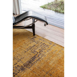 Tapis Eco - Liberty Gold - Tapis marron et doré
