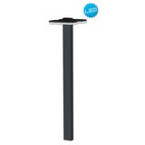 Base extérieure LED "Clair", en métal en anthracite, avec LED intégrée