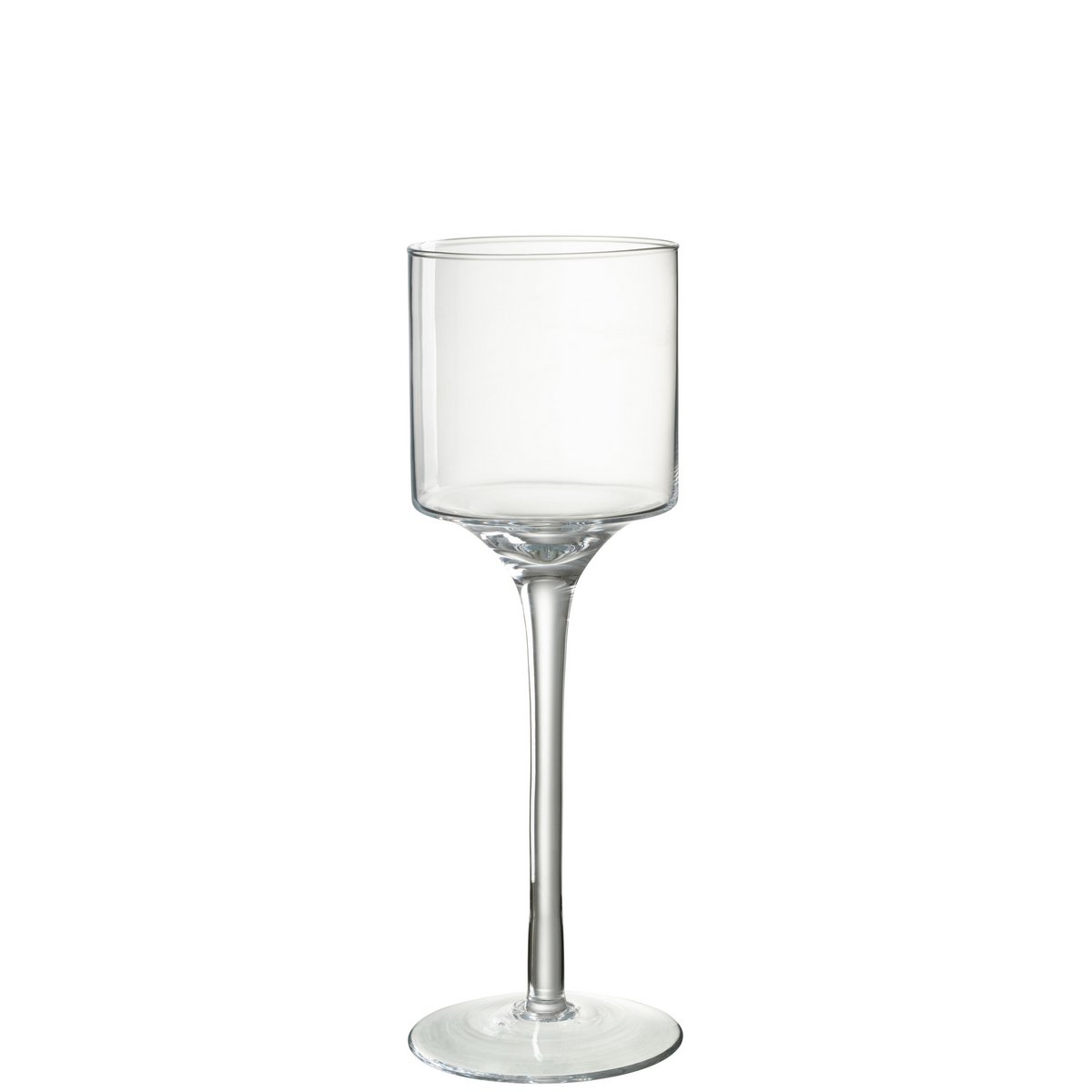 Lanterne J-Line Seni en verre transparent, design moderne et élégant
