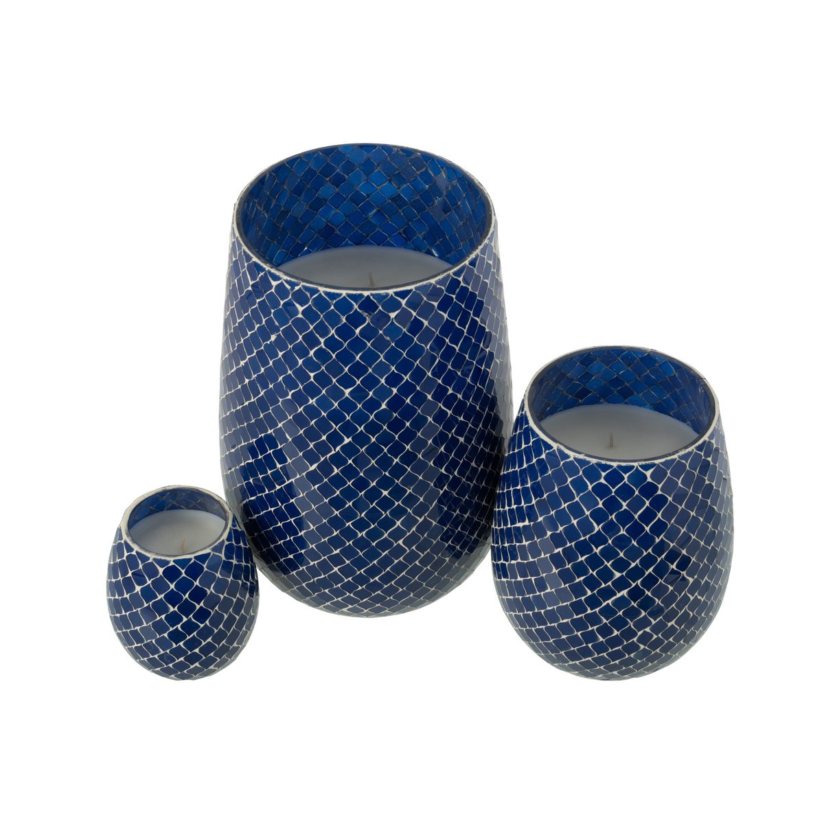 Ambiance chaleureuse avec la bougie parfumée Mia Mosaic J-Line