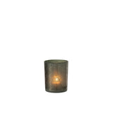 Lanterne J-Line Arch, gros plan sur la texture du verre vert