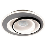 LED PLACE LED EFFET 3D "Malea" Ø 49 cm, avec de nombreuses fonctions, y compris la télécommande