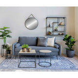 Miroir Trapani dans une chambre minimaliste