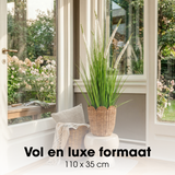 Plante Artificielle Gazon Ornemental Blanc