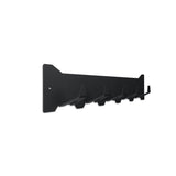 Gorillz Triangle Five Industrial Wall Coat Rack5 Patères-Noir
