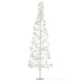 Guirlande lumineuse J-Line Boom 2700 LED en métal blanc vue de face