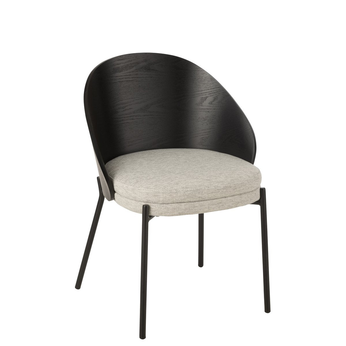 Chaise J-Line Lone, mise en scène avec décoration intérieure
