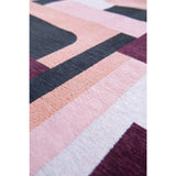 Tapis Eco - Rose Rohe - Tapis marron et rose