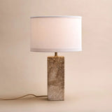 Lampe en travertin Rosie