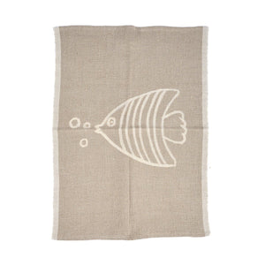 Torchon de Cuisine The Linen Fish - Blanc Naturel - 50x70